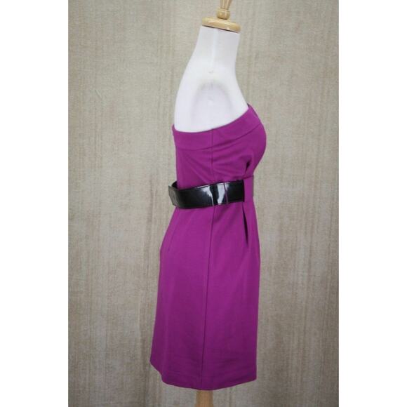 Trina Turk Purple Delphic Rayon Mini Dress Size 4 Sheath Women's $228 Sleeveless - Picture 3 of 7